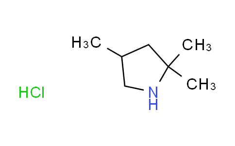 CAS No. 1390654-80-4, 2,2,4-trimethylpyrrolidine hydrochloride