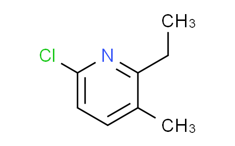 CAS No. 1330756-36-9, 6-chloro-2-ethyl-3-methylpyridine