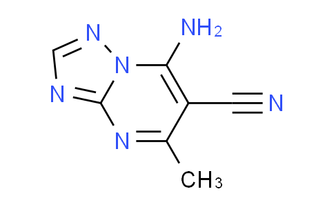 CAS No. 1030419-74-9, 7-amino-5-methyl[1,2,4]triazolo[1,5-a]pyrimidine-6-carbonitrile