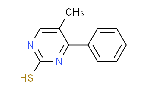 CAS No. 857412-75-0, 5-methyl-4-phenyl-2-pyrimidinethiol