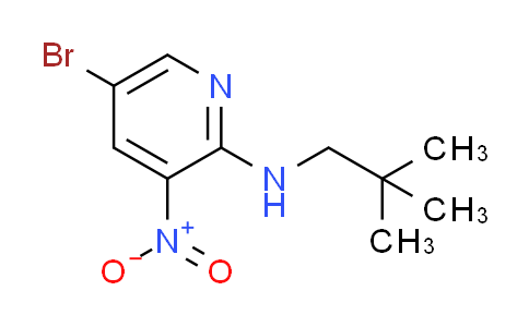 CAS No. 1250639-63-4, 5-bromo-N-(2,2-dimethylpropyl)-3-nitro-2-pyridinamine