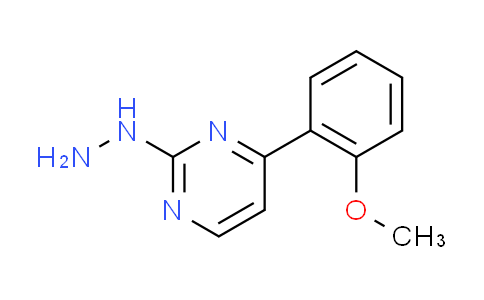 CAS No. 1211451-37-4, 2-hydrazino-4-(2-methoxyphenyl)pyrimidine