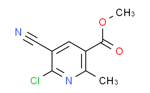 CAS No. 303146-25-0, methyl 6-chloro-5-cyano-2-methylnicotinate