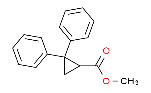 CAS No. 19179-60-3, methyl 2,2-diphenylcyclopropanecarboxylate