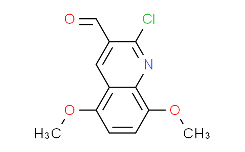 CAS No. 154343-51-8, 2-chloro-5,8-dimethoxy-3-quinolinecarbaldehyde