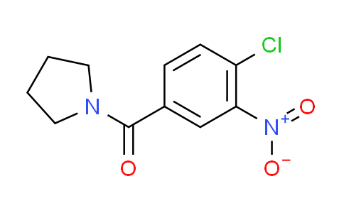 CAS No. 288154-78-9, 1-(4-chloro-3-nitrobenzoyl)pyrrolidine