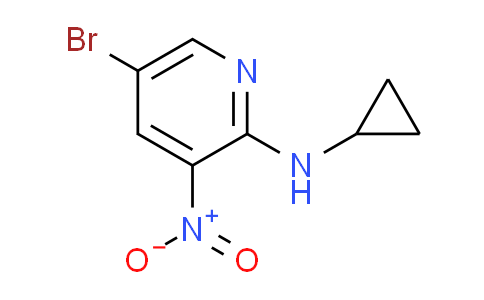 CAS No. 1010422-24-8, 5-bromo-N-cyclopropyl-3-nitro-2-pyridinamine