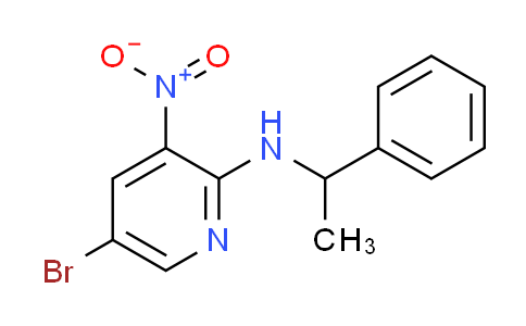 CAS No. 1307996-20-8, 5-bromo-3-nitro-N-(1-phenylethyl)-2-pyridinamine