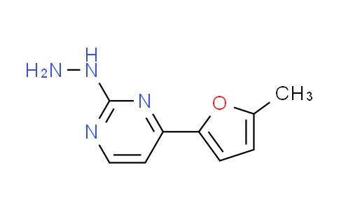 CAS No. 1410821-14-5, 2-hydrazino-4-(5-methyl-2-furyl)pyrimidine