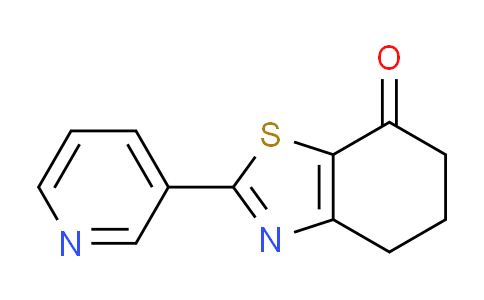 CAS No. 154404-89-4, 2-(3-pyridinyl)-5,6-dihydro-1,3-benzothiazol-7(4H)-one