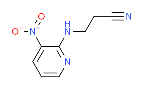 CAS No. 223377-06-8, 3-[(3-nitro-2-pyridinyl)amino]propanenitrile