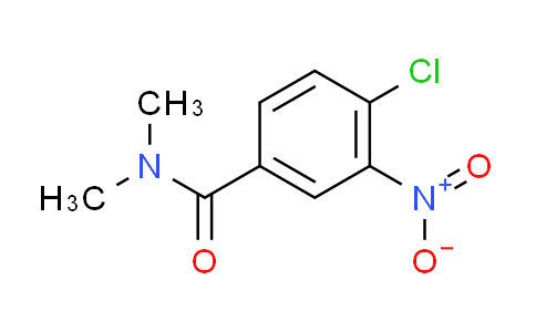 CAS No. 5334-04-3, 4-chloro-N,N-dimethyl-3-nitrobenzamide