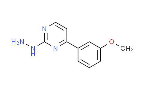 CAS No. 1211498-22-4, 2-hydrazino-4-(3-methoxyphenyl)pyrimidine