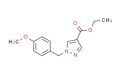 CAS No. 1199590-80-1, ethyl 1-(4-methoxybenzyl)-1H-pyrazole-4-carboxylate