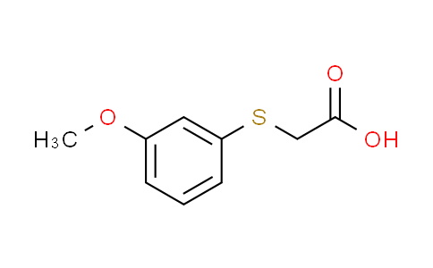 CAS No. 3996-32-5, [(3-methoxyphenyl)thio]acetic acid