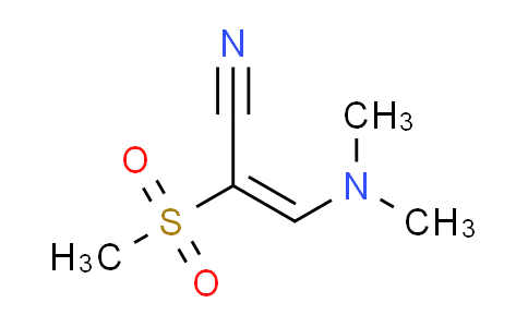 CAS No. 858135-91-8, (2E)-3-(dimethylamino)-2-(methylsulfonyl)acrylonitrile