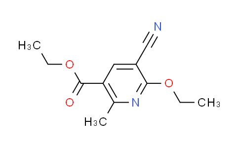 CAS No. 64119-44-4, ethyl 5-cyano-6-ethoxy-2-methylnicotinate