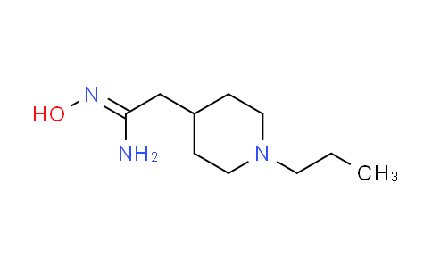 CAS No. 1308650-60-3, (1Z)-N'-hydroxy-2-(1-propyl-4-piperidinyl)ethanimidamide