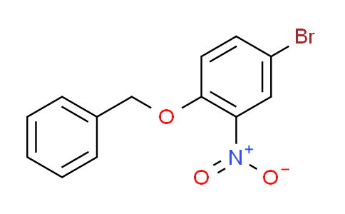 CAS No. 383868-64-2, 1-(benzyloxy)-4-bromo-2-nitrobenzene