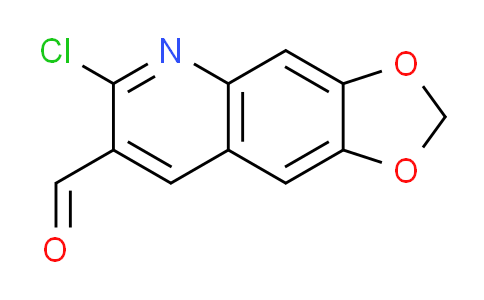 CAS No. 332382-81-7, 6-chloro[1,3]dioxolo[4,5-g]quinoline-7-carbaldehyde