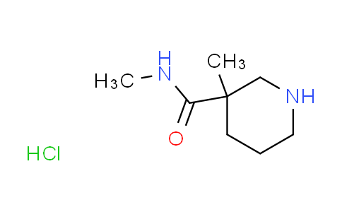CAS No. 1361114-79-5, N,3-dimethyl-3-piperidinecarboxamide hydrochloride
