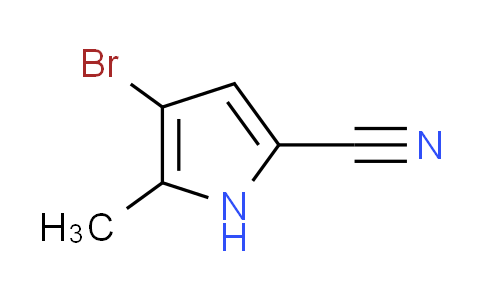 CAS No. 1350521-56-0, 4-bromo-5-methyl-1H-pyrrole-2-carbonitrile