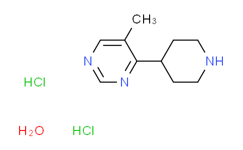 5-methyl-4-(4-piperidinyl)pyrimidine dihydrochloride hydrate