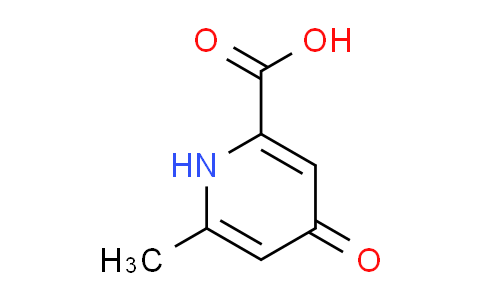 CAS No. 14255-41-5, 6-methyl-4-oxo-1,4-dihydro-2-pyridinecarboxylic acid