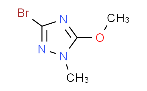 CAS No. 1306739-06-9, 3-bromo-5-methoxy-1-methyl-1H-1,2,4-triazole
