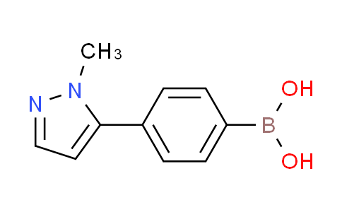 CAS No. 1487353-57-0, [4-(1-methyl-1H-pyrazol-5-yl)phenyl]boronic acid