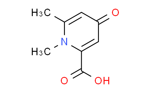 CAS No. 1365963-81-0, 1,6-dimethyl-4-oxo-1,4-dihydro-2-pyridinecarboxylic acid