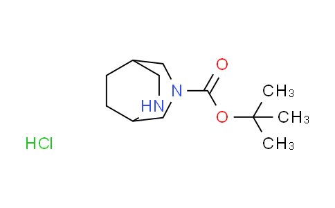CAS No. 1820575-47-0, tert-butyl rac-(1S,5S)-3,6-diazabicyclo[3.2.2]nonane-3-carboxylate hydrochloride