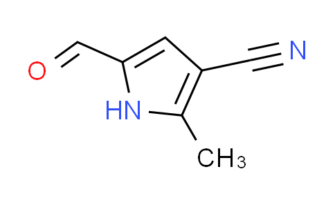 CAS No. 858448-84-7, 5-formyl-2-methyl-1H-pyrrole-3-carbonitrile