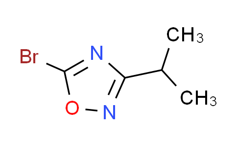 CAS No. 1784408-02-1, 5-bromo-3-isopropyl-1,2,4-oxadiazole