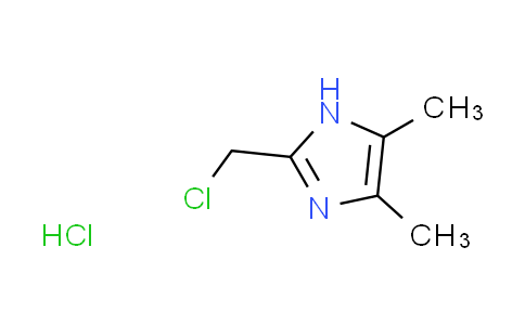CAS No. 1390654-37-1, 2-(chloromethyl)-4,5-dimethyl-1H-imidazole hydrochloride