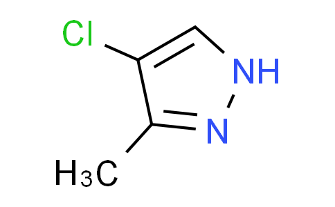 CAS No. 15878-08-7, 4-chloro-3-methyl-1H-pyrazole