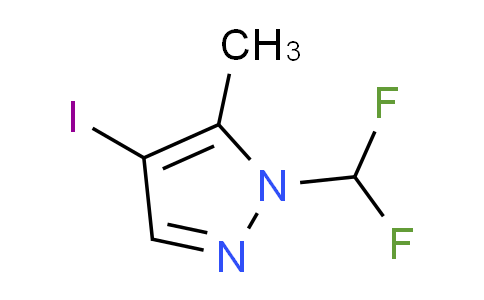 CAS No. 1354705-44-4, 1-(difluoromethyl)-4-iodo-5-methyl-1H-pyrazole