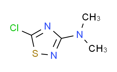 CAS No. 41248-08-2, 5-chloro-N,N-dimethyl-1,2,4-thiadiazol-3-amine