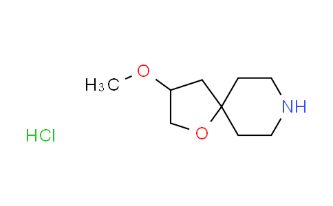CAS No. 1390654-92-8, 3-methoxy-1-oxa-8-azaspiro[4.5]decane hydrochloride