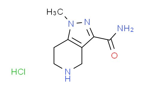 CAS No. 1420661-94-4, 1-methyl-4,5,6,7-tetrahydro-1H-pyrazolo[4,3-c]pyridine-3-carboxamide hydrochloride