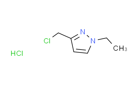 CAS No. 1313410-14-8, 3-(chloromethyl)-1-ethyl-1H-pyrazole hydrochloride
