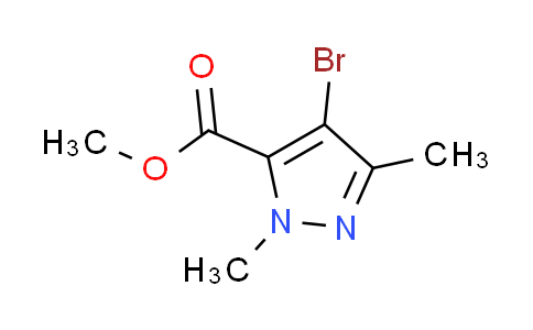 CAS No. 660408-08-2, methyl 4-bromo-1,3-dimethyl-1H-pyrazole-5-carboxylate