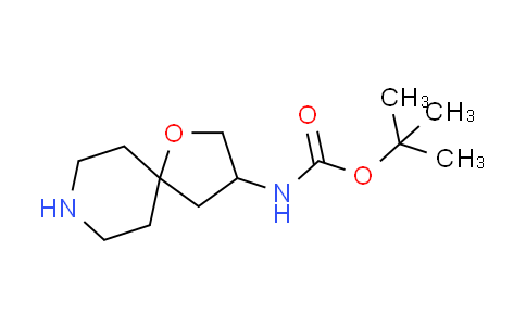 CAS No. 1377187-33-1, tert-butyl 1-oxa-8-azaspiro[4.5]dec-3-ylcarbamate