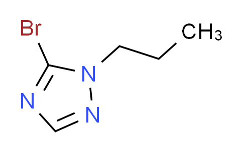 CAS No. 64907-53-5, 5-bromo-1-propyl-1H-1,2,4-triazole