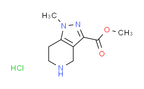 CAS No. 1609401-30-0, methyl 1-methyl-4,5,6,7-tetrahydro-1H-pyrazolo[4,3-c]pyridine-3-carboxylate hydrochloride