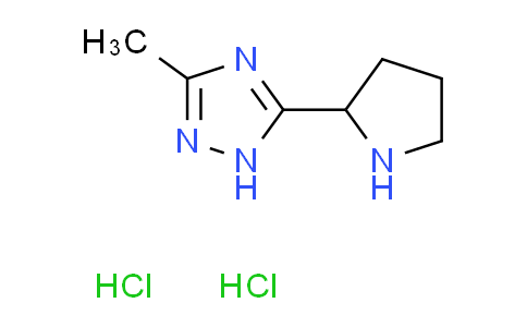 CAS No. 1609403-06-6, 3-methyl-5-(2-pyrrolidinyl)-1H-1,2,4-triazole dihydrochloride