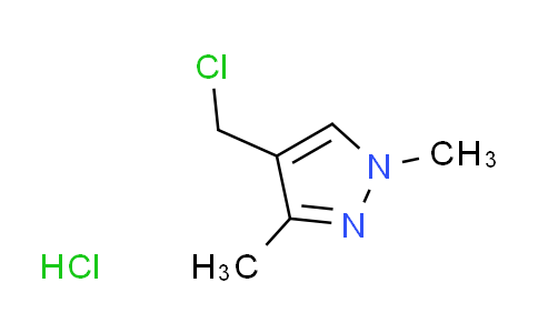 CAS No. 1390654-10-0, 4-(chloromethyl)-1,3-dimethyl-1H-pyrazole hydrochloride
