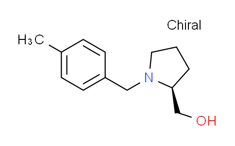 CAS No. 87341-57-9, [(2S)-1-(4-methylbenzyl)-2-pyrrolidinyl]methanol