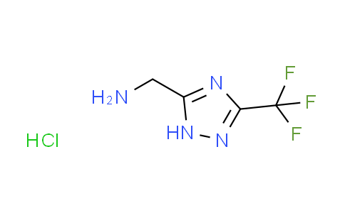 CAS No. 1609395-99-4, 1-[3-(trifluoromethyl)-1H-1,2,4-triazol-5-yl]methanamine hydrochloride