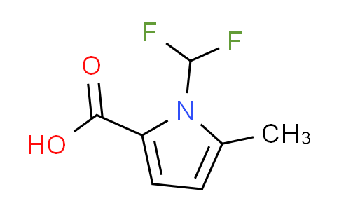 CAS No. 1559064-14-0, 1-(difluoromethyl)-5-methyl-1H-pyrrole-2-carboxylic acid